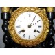 Reloj imperio Napoleon III estilo portico
