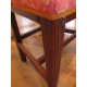 silla madera tapizada