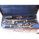 antiguo clarinete de granadilla thibouville