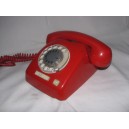 telefono rojo vintage 